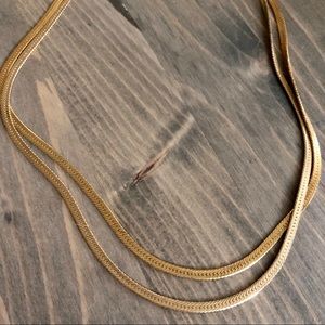 Vintage Faux Gold Necklaces